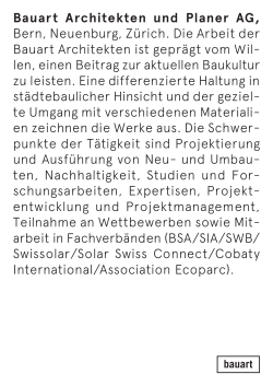 - PDF - bauart - Architekten und Planer AG