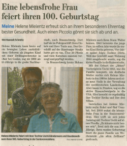 Eine lebensfrohe Frau - Seniorenresidenz Meine