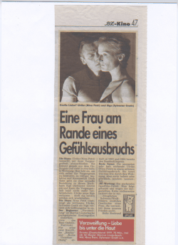 Eine Frau am