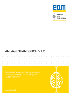 EAM Anlagenhandbuch