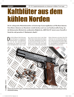 Kaltblüter aus dem kühlen Norden