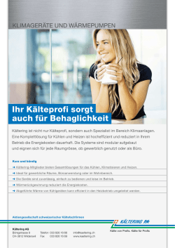 Klimaanlagen Klimageräte