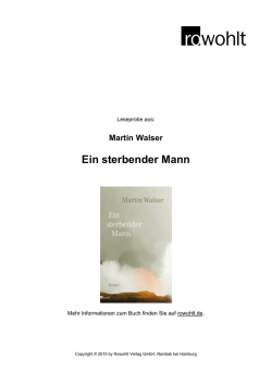 Ein sterbender Mann