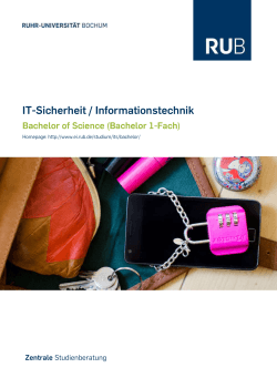 IT-Sicherheit/Informationstechnik - Ruhr
