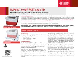 DuPont&trade; Cyrel&reg; FAST 1000 TD