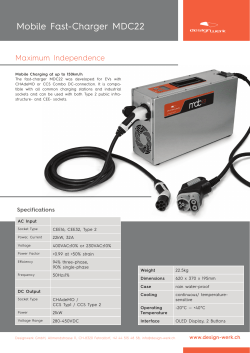 Mobile Fast-Charger MDC22