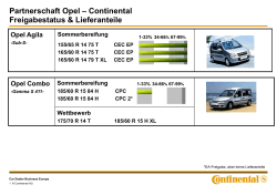 Opel - Continental