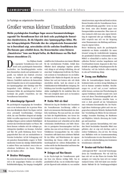 Gro&szlig;er versus kleiner Umsatzkreis