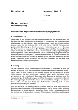 Drucksache 446/15