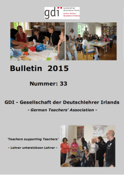 00. Bulletin 2015 - GDI
