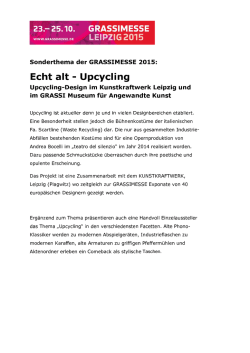 Echt alt - Grassimesse