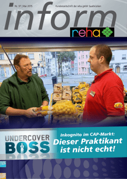 Dieser Praktikant ist nicht echt!