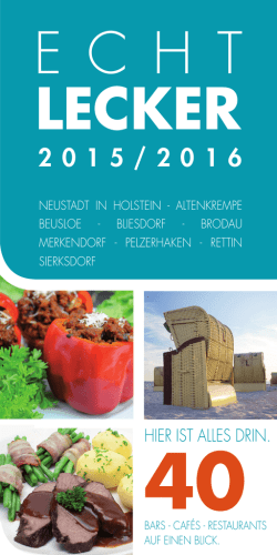 ECHT LECKER