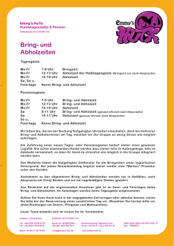 EMMY`S HuTa - Bring