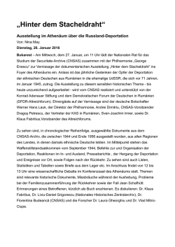 Hinter dem Stacheldraht - Jahrmarkt im Banat, Rum&auml;nien