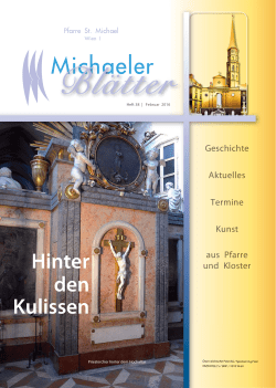 Hinter den Kulissen