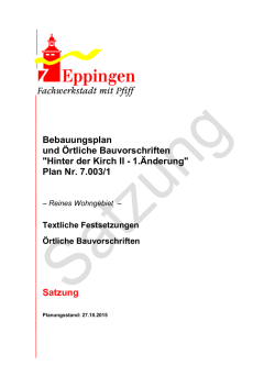 Hinter der Kirch II/Text