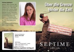 Hinter die Zeit - Green Belt Center