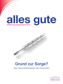 Grund zur Sorge?