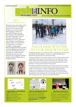 GSH-Info 2015/16 - Goethe-Schule-Harburg