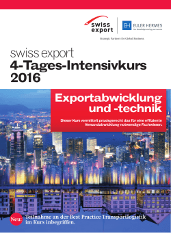 swiss export 4-Tages