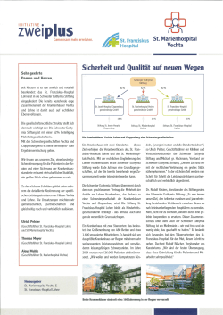 Info hier klicken - St. Franziskus Hospital