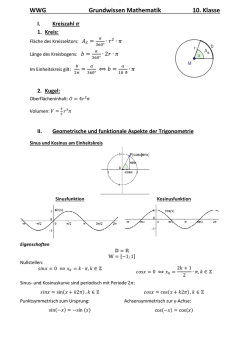Grundwissen Mathe Klasse 10