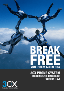 Installieren des 3CXPhone for Windows