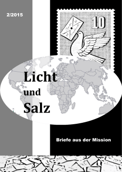 Licht & Salz II / 2015 - Philippus