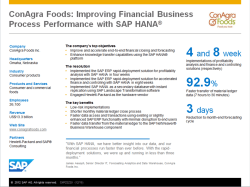 Headline Runs Here and Here and Here with SAP&reg; Solution