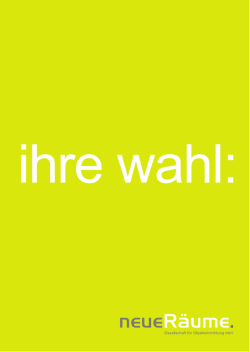 Ihre Wahl