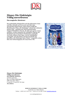 Disney Die Eisk&ouml;nigin V&ouml;llig unverfroren