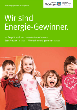 Im Gespr&auml;ch mit der Umweltministerin I Seite 2 Best Practice I ab