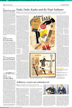 Stuttgarter Zeitung - Dada