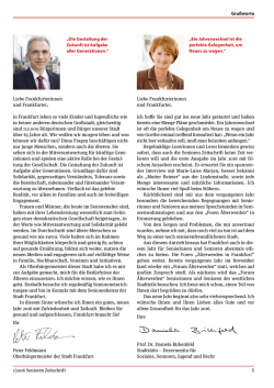 Gru&szlig;wort: Peter Feldmann