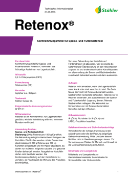 Retenox - Stähler Suisse SA