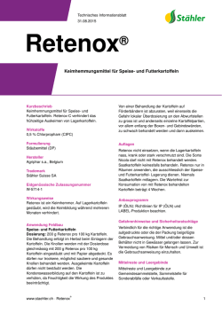 Retenox - St&auml;hler Suisse SA