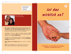 Ist das wirklich so?