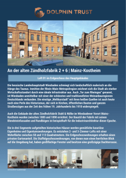 Wiesbaden - Alte Z&uuml;ndholzfabrik