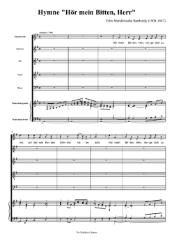 Hymne "H&ouml;r mein Bitten, Herr"