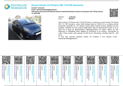 Donne Citroen C4 Picasso HDI 110 FAP Exclusive