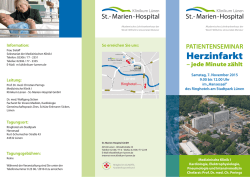 Herzinfarkt - Klinikum L&uuml;nen