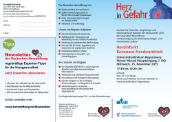 Herzinfarkt Koronare Herzkrankheit