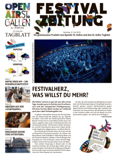 FESTIVALHERZ, WAS WILLST DU MEHR?