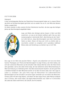ostern 2016 - Pfarrei Liebfrauen