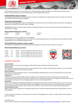 Info Sheet&hellip; Vielen Dank f&uuml;r das Interesse an unserer Schweizer