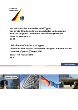 (SV 4.3) (PDF, 3 - Kraftfahrt