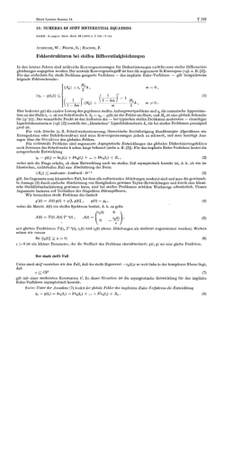 Fehlerstrukturen bei steifen Differentialgleichungen