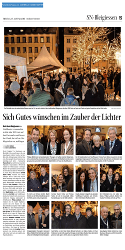 Schaffhauser Nachrichten - Ausgabe vom 15.01.2016