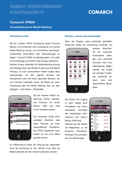 Factsheet Mobile Banking